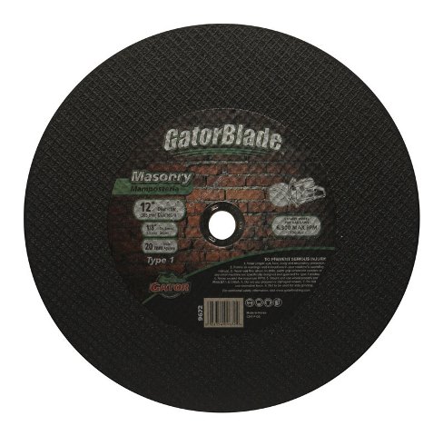 Picture of Gator Grit 9672 12 in. Masonry Cut-Off Blade