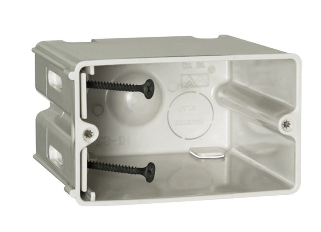Electrical Box, Square Box Type, 1 Gang, Square Shape