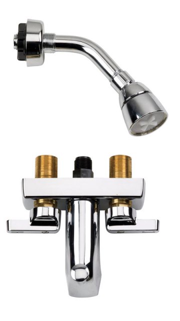 Picture of American Brass 380 3.38 in. 2-Valve Diverter with 3 Handle