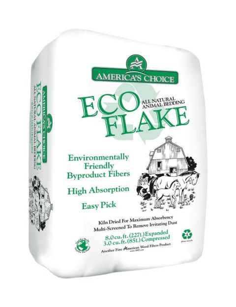 Picture of Americas Choice 67P2ECOAC Eco Flake Bedding, 3.0 cu. ft.