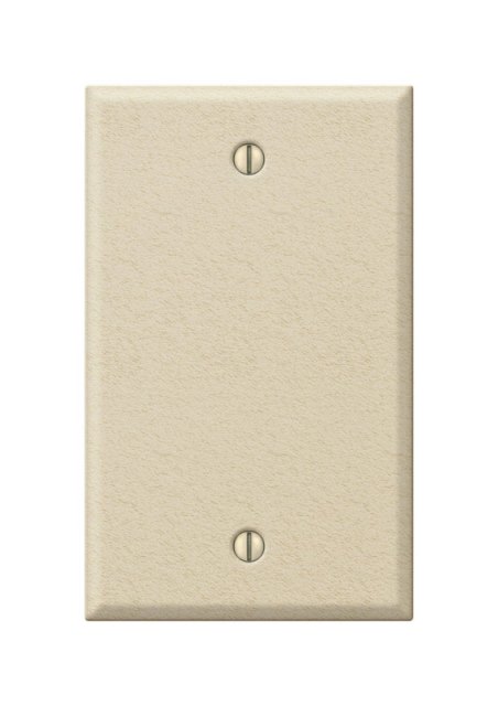 Picture of Amerelle C982BIV 1 Blank Wall Plate  Pro-Ivory Wrinkle