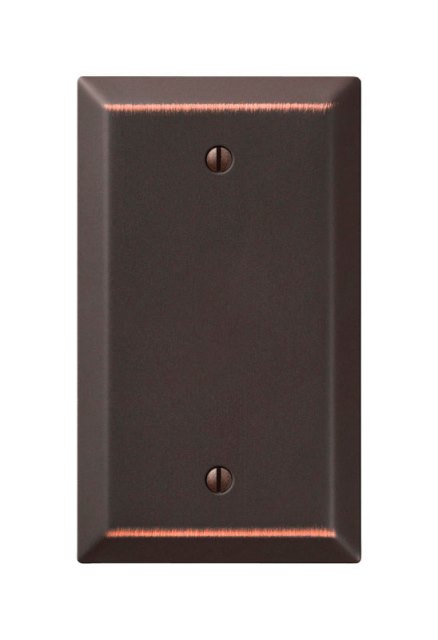 Picture of Amerelle 163BDB 1 Blank Wall Plate  Aged Bronze