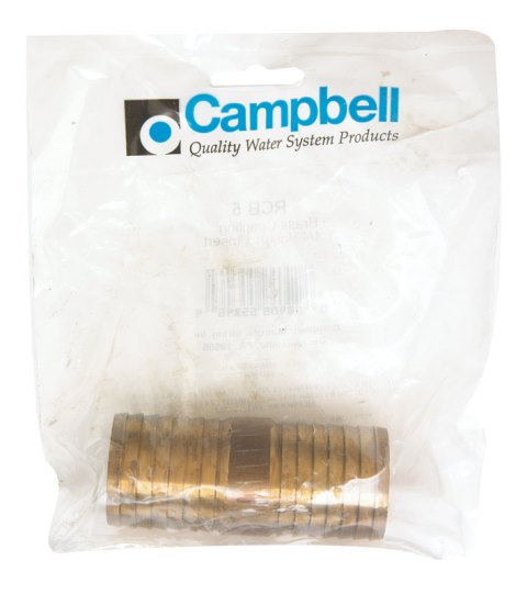 RCB5 1.25 in. Insert Couple - Red Brass