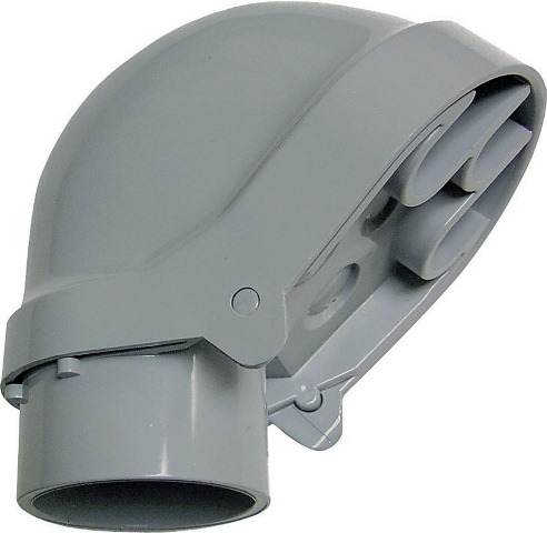 Conduit Fitting Cap, 1-1/2 in, Glue, PVC, PVC Coated