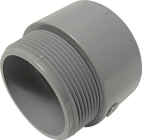 Thomas & Betts 5140110C PVC Male Terminal Adapter  3 in.
