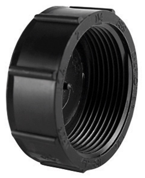 Picture of Charlotte Pipe &amp; Foundry ABS001140600HA 1.5 in. ABS Threaded Cap