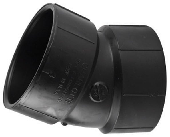 Picture of Charlotte Pipe &amp; Foundry ABS003241200HA 22.5 deg Elbow  4 in.