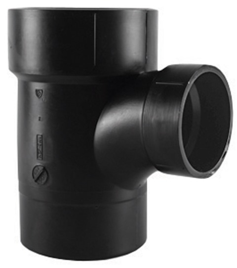 Picture of Charlotte Pipe &amp; Foundry ABS004040600HA 2 x 1.5 in. ABS Sanitary Tee