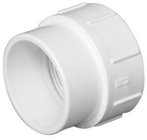 Charlotte Pipe & Foundry PVC001051400HA PVC-DWV Cleanout Adapter 6 in.