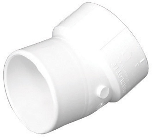PVC003260800HA 22 deg PVC Dwv Elbow 2 in. Hxftg