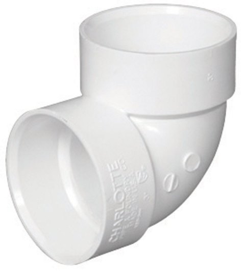 Picture of Charlotte Pipe & Foundry PVC003311000HA 3 in. PVC 90 deg Elbow Vent