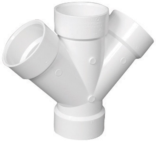 PVC006110600HA 1.5 in. Y Double Wye
