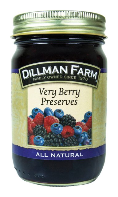 Picture of Dillman Farm 22261 Very Berry Preserves  16oz - pack of 6