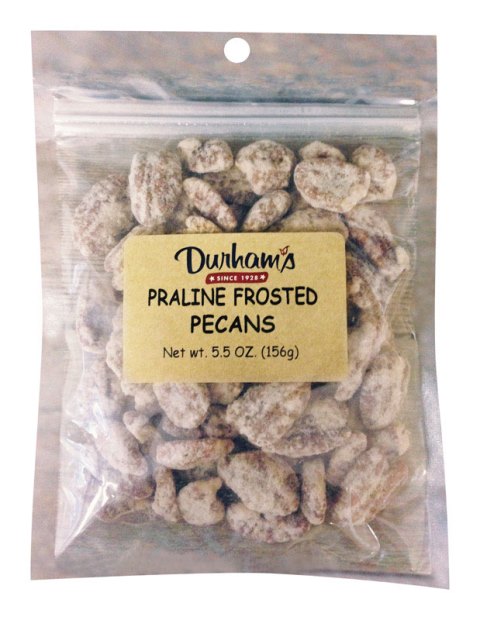 Picture of Durhams 7304240003 Praline Frosted Pecans  5.5 oz - pack of 12