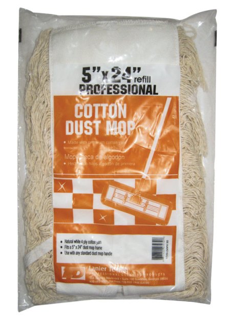 Elite Mops and Brooms Dust Cotton Mop Refill 1 pk