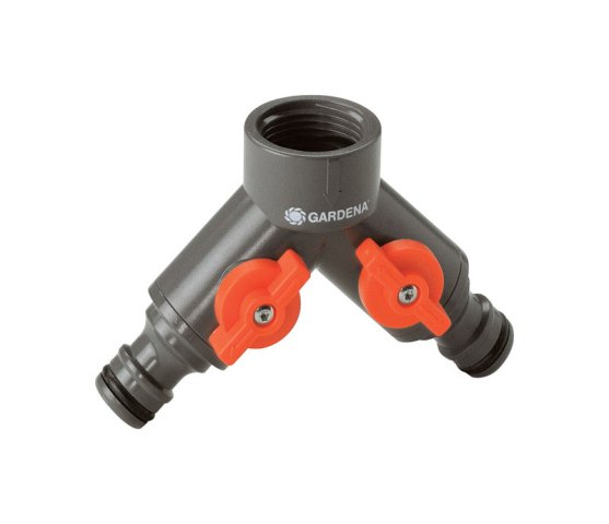 36938-G 0.62 & 0.5 in. Twin Tap Connector Nylon-ABS