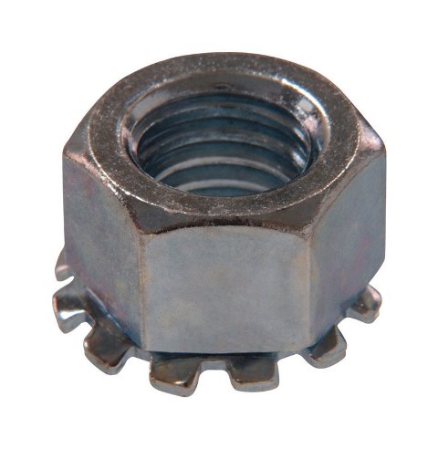 6/32 in. Zinc-Plated Steel SAE Keps Lock Nut