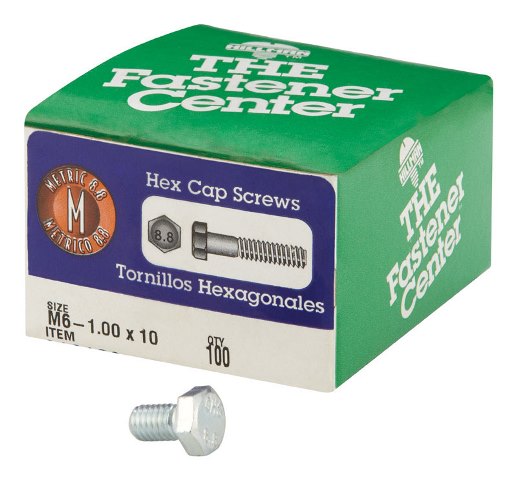916188 M6 x 10 Hex Cap Screw Class 8.8