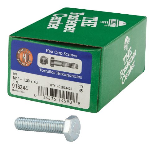 916344 M10 x 45 Hex Cap Screw Class 8.8