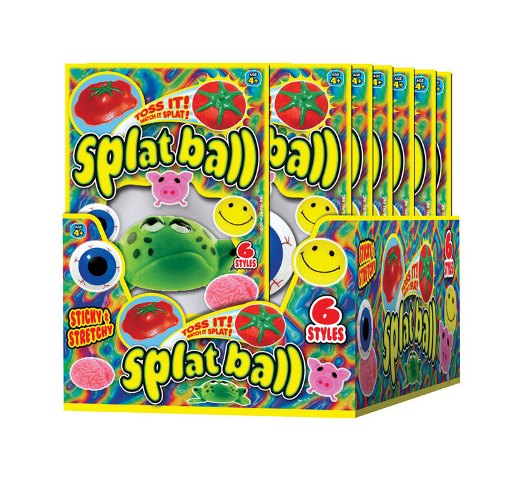 5303 Splat Ball Shapes  Assorted - pack of 24