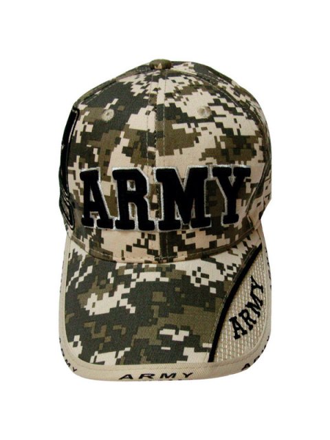 U.S. Army Logo Baseball Cap Digital Camouflage One Size Fits All