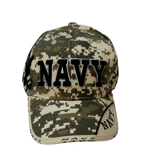 U.S. Navy Logo Baseball Cap Digital Camo Green One Size Fits All