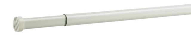 Picture of Kenney KN618 48 - 86 in. Levolor Oval Spring Tension Rod  White