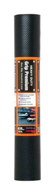 Picture of Kittrich Corp GLNR-C02951-06P Premium Non-Adhesive Grip Liner 4 ft. x 18 in. Black - Pack Of 6