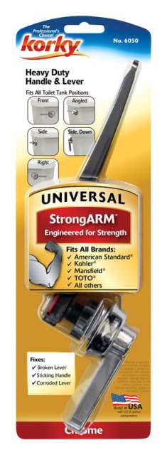Picture of B &amp; K 6050BP StrongArm Handle &amp; Lever Kit  Chrome