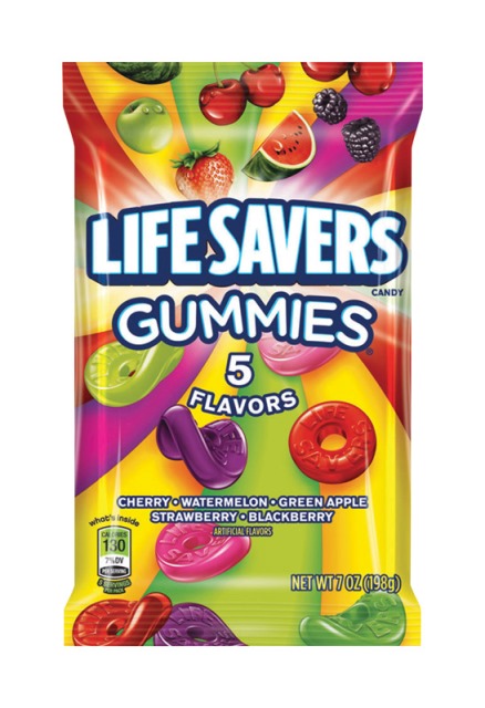 Picture of Gummi Savers 1900008342 7 oz Assorted Candy - pack of 12