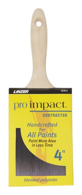 1870PIC0400 Pro Impact Contractor Paint Brush  4 in.