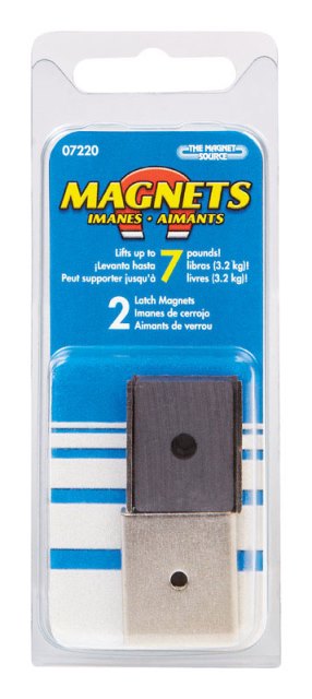 Picture of Master Magnetics 07220 Latch Magnet  1 x 0.88 x 0.25 in. - 