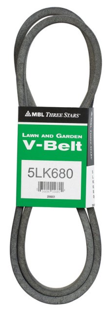 V-Belt, 5LK680A, LK, 68 in, 0.63 in Top Width