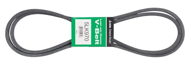 V-Belt, 5LK970A, LK, 97 in, 0.62 in Top Width