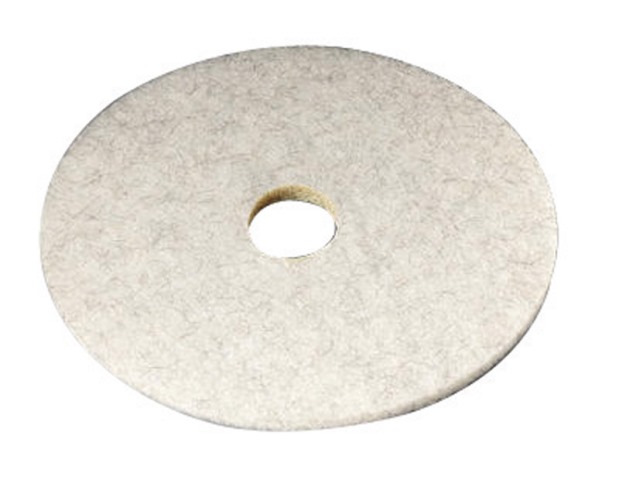 Picture of 3M 3300-17 17 in. Natural Blend White Pad - pack of 5
