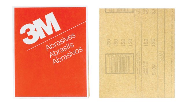 Picture of 3M 2106 120A Production Sandpaper  9 x 11 in.