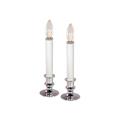 Celebrations 1524-71 9 in. Battery Operated Silver Candolier - pack of 12 Celebrations 1524-71 9 in. Battery Operated Silver Candolier - pack of 12