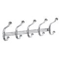 Interdesign 53670 York Lyra Wall Mount Hook Rack Chrome Interdesign 53670 York Lyra Wall Mount Hook Rack Chrome