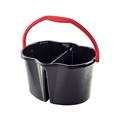 Libman 1055 4 gal Pro Clean & Rinse Mop Bucket Black - pack of 3 Libman 1055 4 gal Pro Clean & Rinse Mop Bucket Black - pack of 3