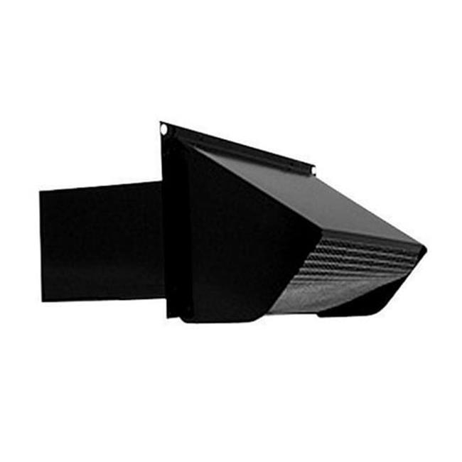 Broan & Nutone 639 Wall Cap Duct Black