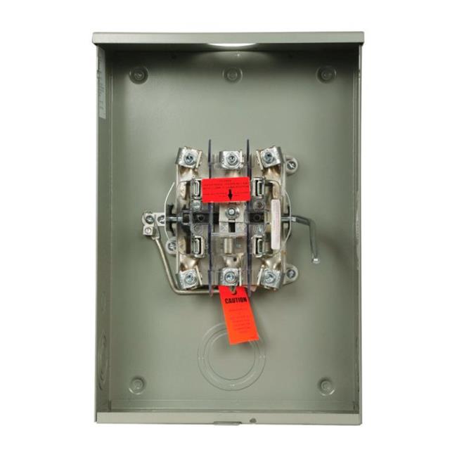 Eaton UTRS213BE 200 amp Ringless Overhead/Underground Meter Socket