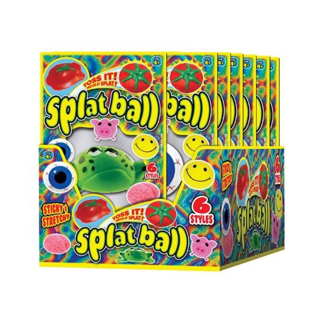 Ja-Ru 5303 Splat Ball Shapes Assorted - pack of 24