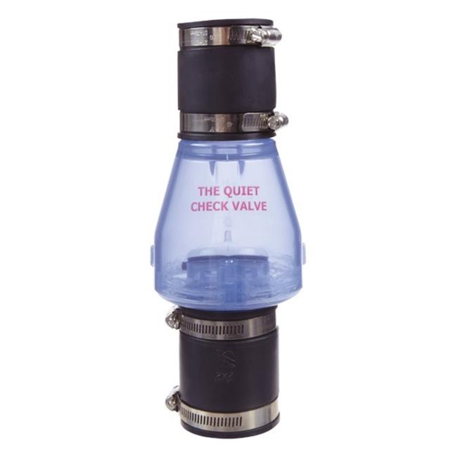 B & K 0821-15HC Quiet Check Valve Clear - 1.5 in.