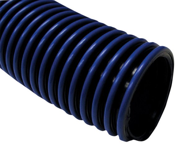 PH158114050R Pool & Spa Vacuum Hose Blue - 50 ft.