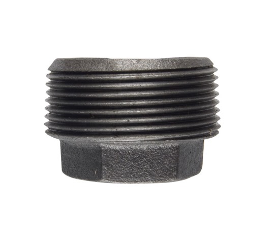 Picture of B &amp; K 521-983BG Black Iron Hex Bushing  2 in. Fip x 0.5 in. Fip