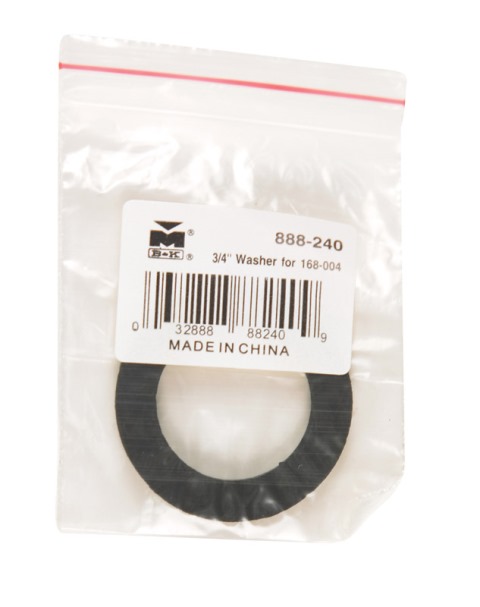 B & K 888-240 Dielectric Union Rubber Washer 0.75 in. - pack of 5