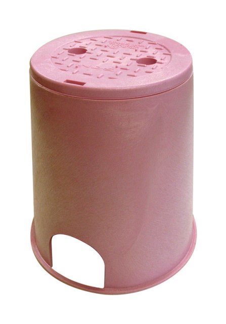 B & K D109-P* Brass Valve Box with Lid  Purple - 6 x 8 in.