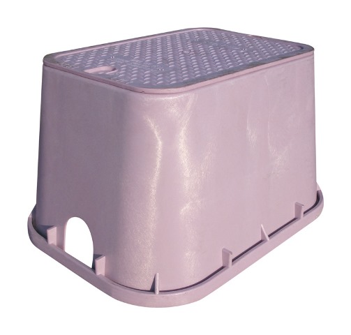 B & K 113PBCR Rectangular Valve Box with Overlapping Cover  14 x 19 in.