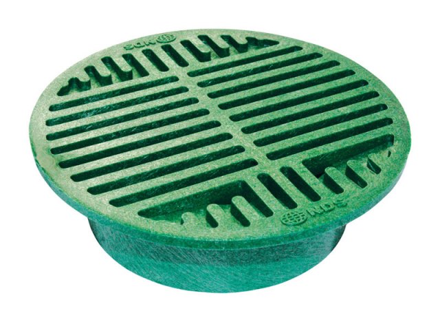 Picture of B &amp; K 20 Green Round Grate  8 in.
