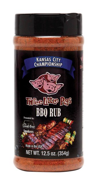Picture of Three Little Pigs OW85171 12.5 oz Kansas City Championship BBQ Rub